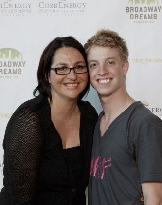  With Annette Tanner at a Broadway Dreams show at the Cobb Energy Center in Atlanta, GA. 