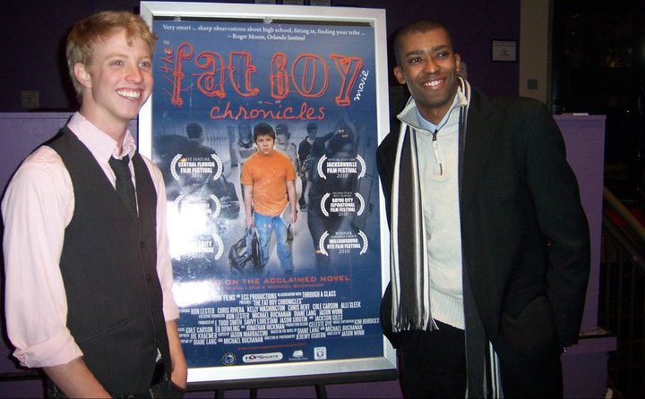  With actor/producer J. Todd Smith at a  Fat Boy Chronicles  event. 