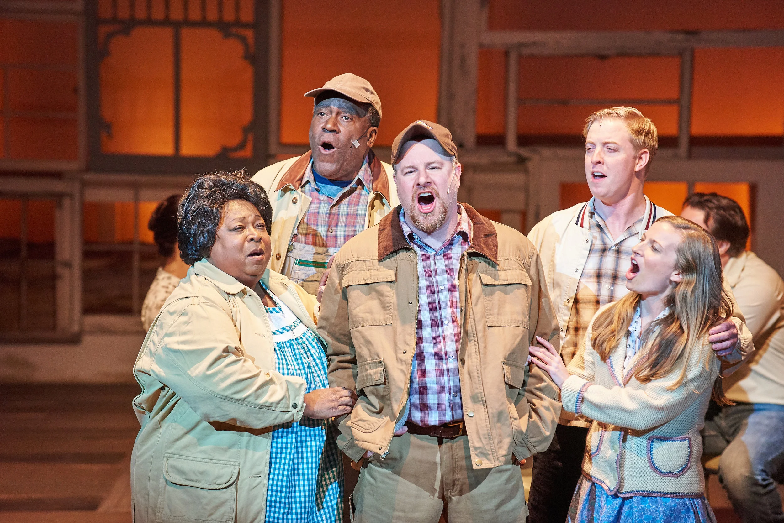   The Bridges of Madison County  at Aurora Theatre.  Photo: Chris Bartelski 