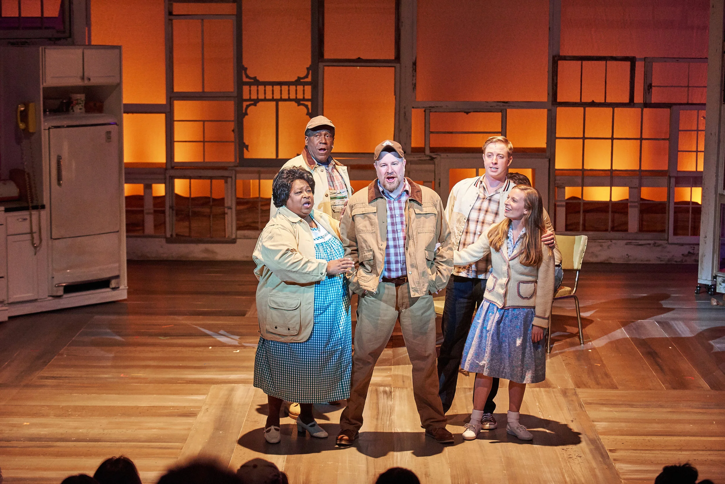   The Bridges of Madison County  at Aurora Theatre.  Photo: Chris Bartelski 