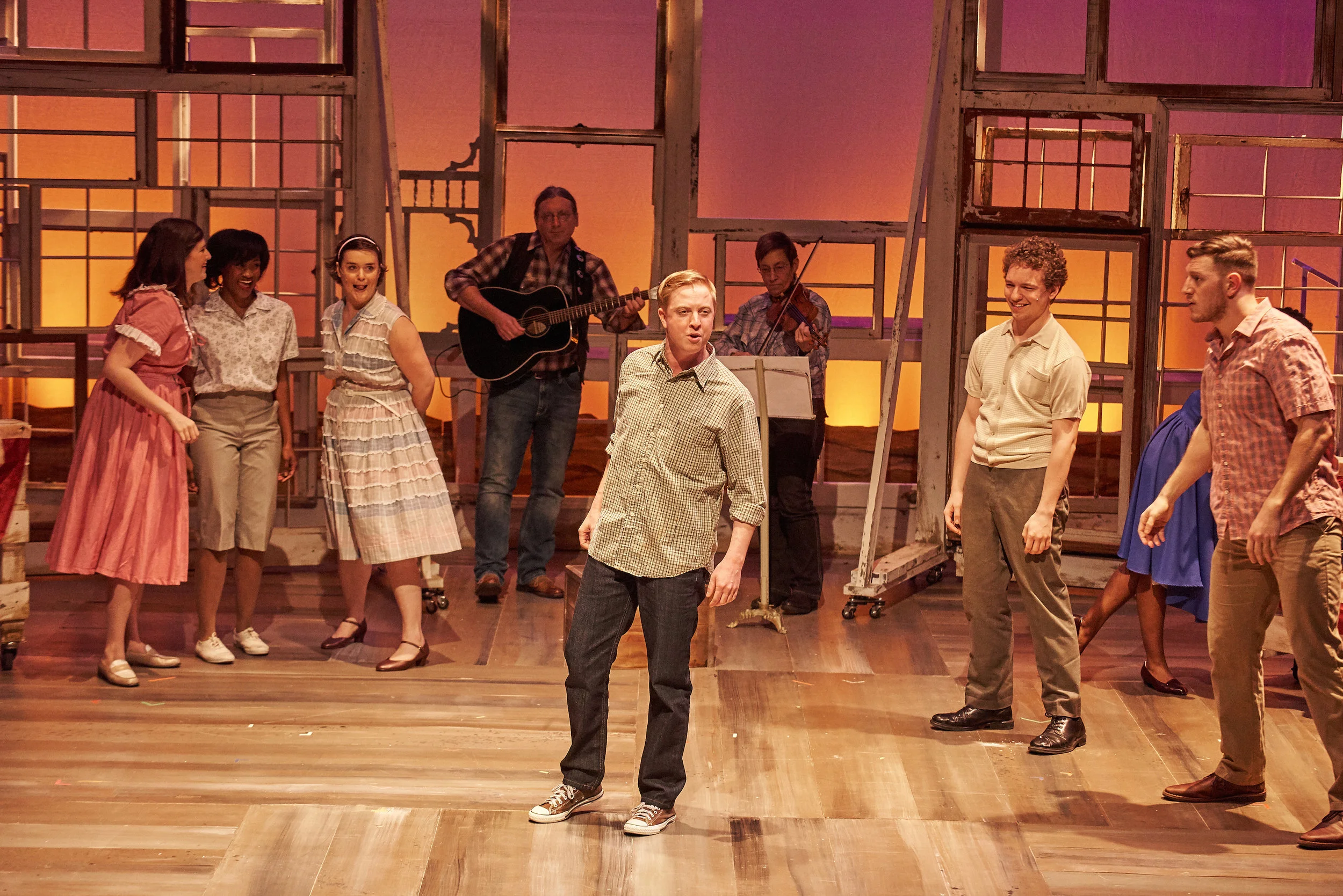   The Bridges of Madison County  at Aurora Theatre.  Photo: Chris Bartelski 