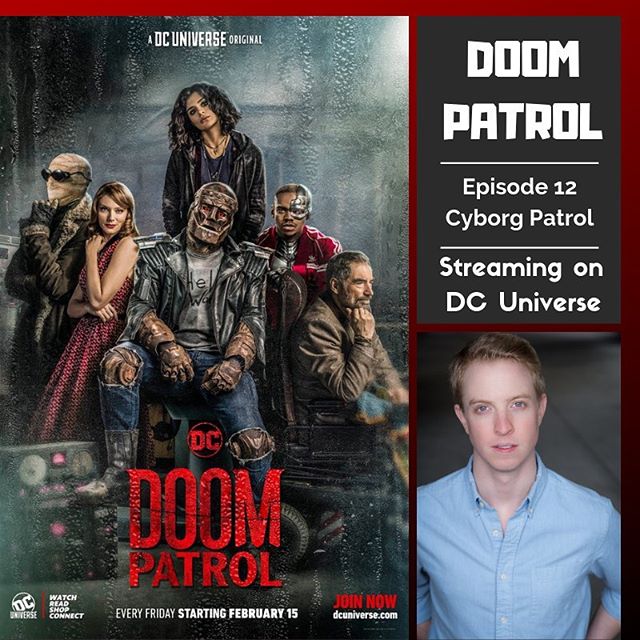 Look ma, I&rsquo;m in a superhero universe! My episode of @doompatroldcu is streaming now over on @thedcuniverse - You&rsquo;ll sign up for the free trial and then forget to cancel your subscription before your card is charged, but you&rsquo;ll be ok