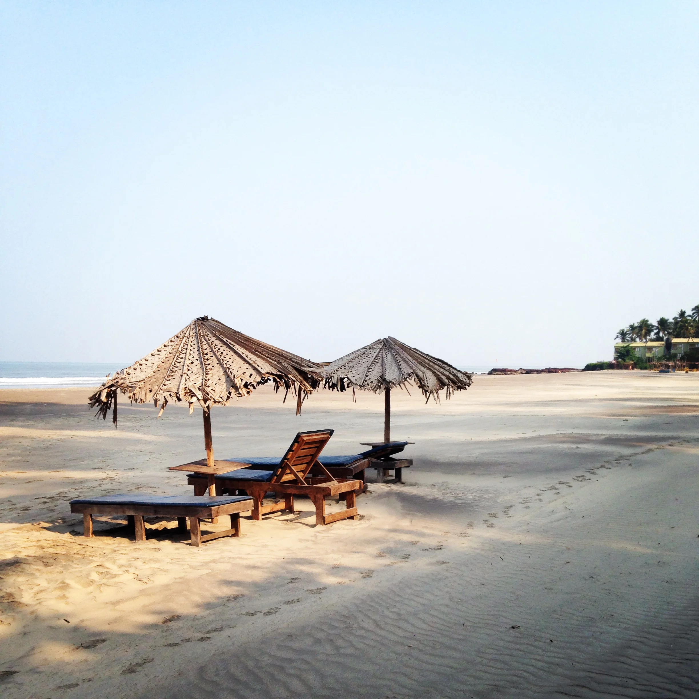 Ashwem Beach in Goa