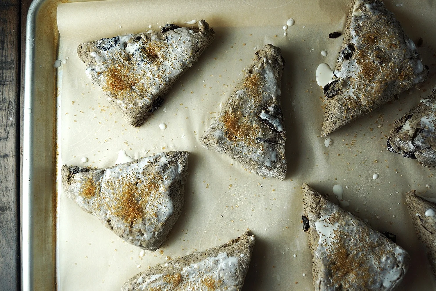 2.6.15 Tart Cherry Buckwheat Scones