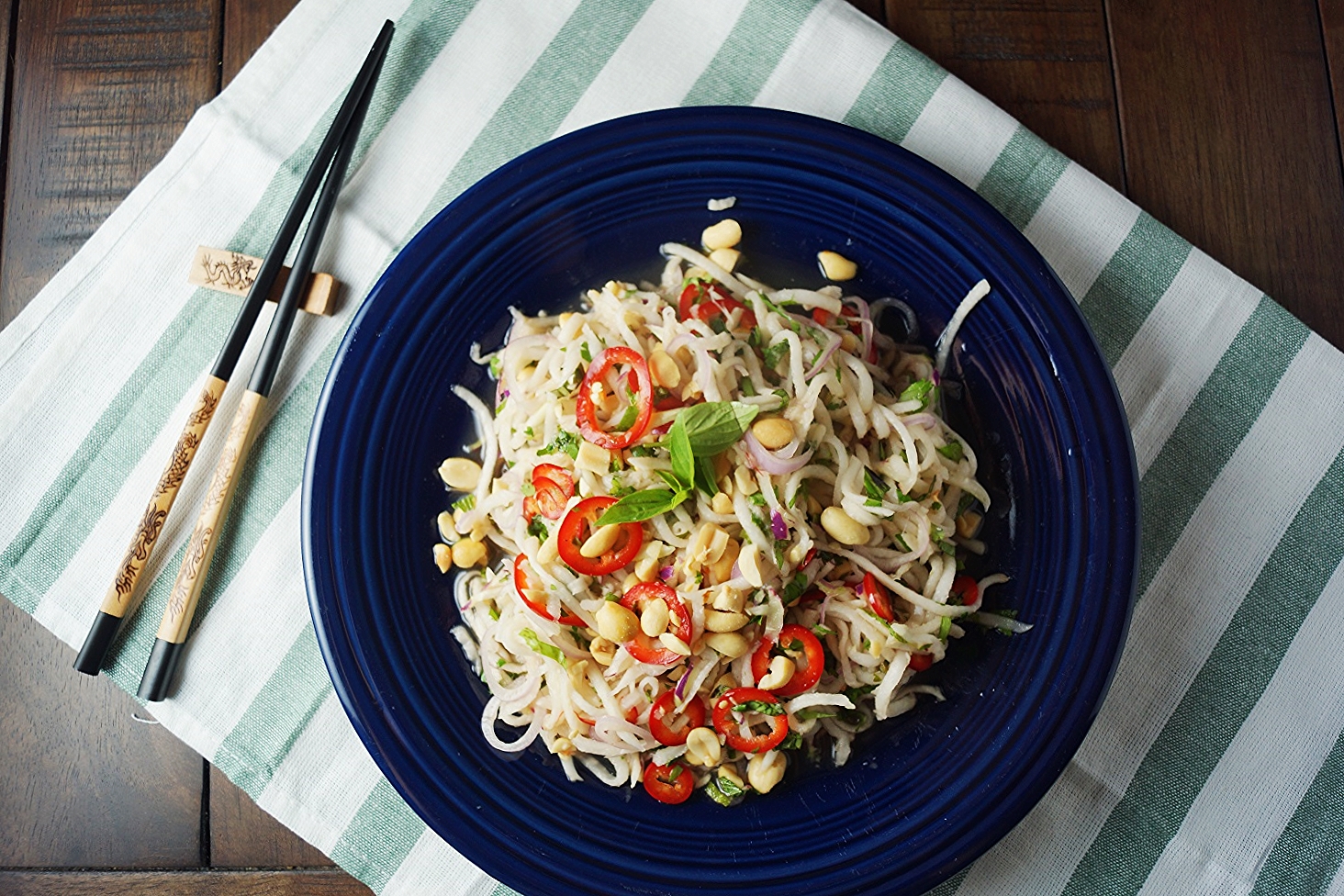 6.23.15 Spicy Thai Kohlrabi Salad