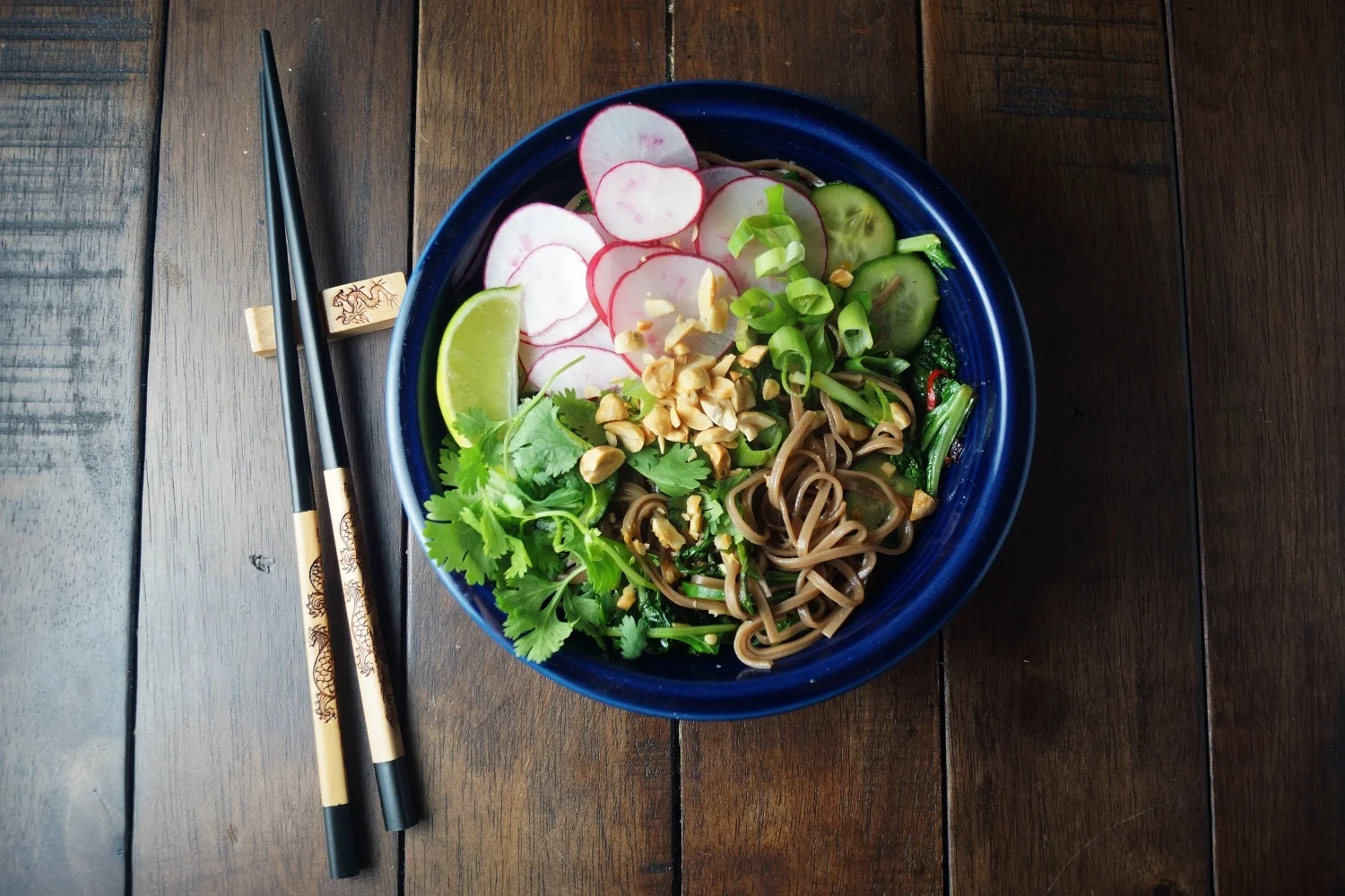 10.9.15 Soy Citrus Soba Noodle Salad {All Whisked Up}