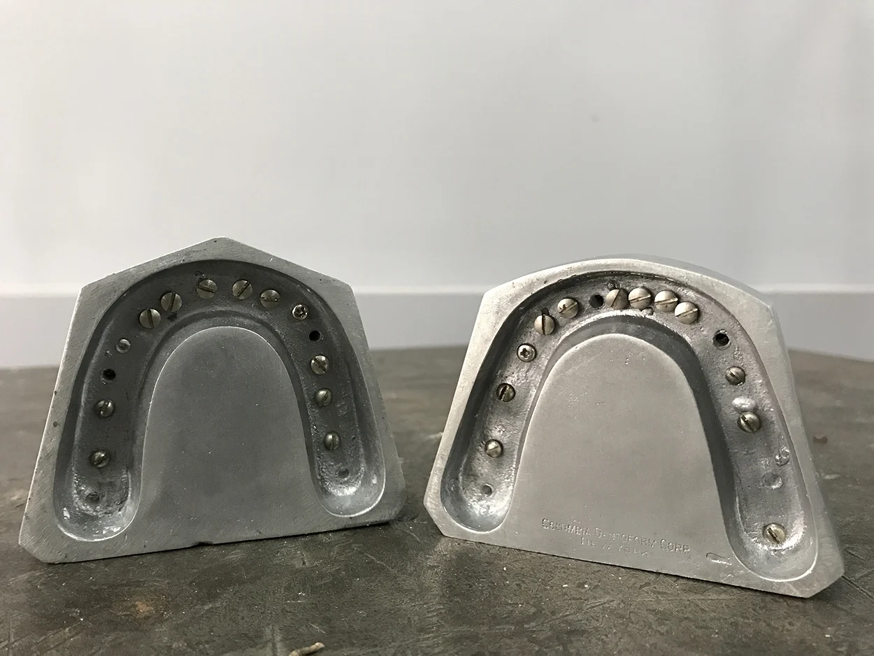 Aluminum Dental Gums with Removable Teeth — AGENT GALLERY CHICAGO