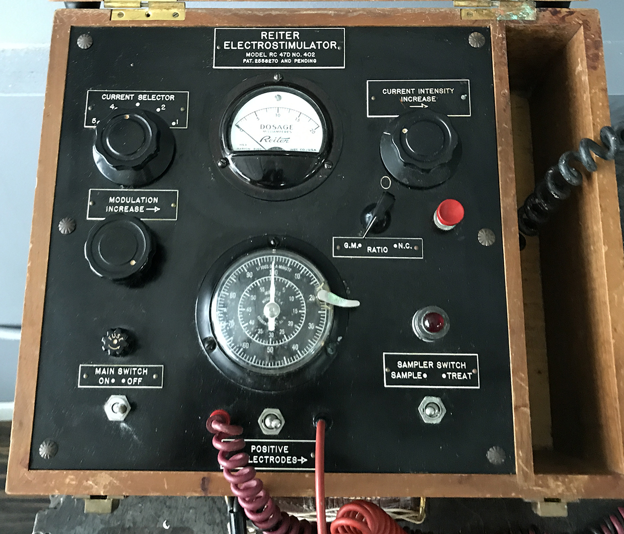 Equipment - 'Electroshock Therapy' Machine, Konvulsator 2077, Post