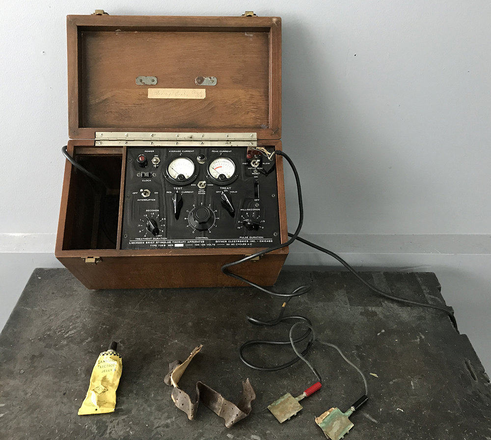 1947 Liberson / Offner Electroshock Therapy Unit — AGENT GALLERY CHICAGO