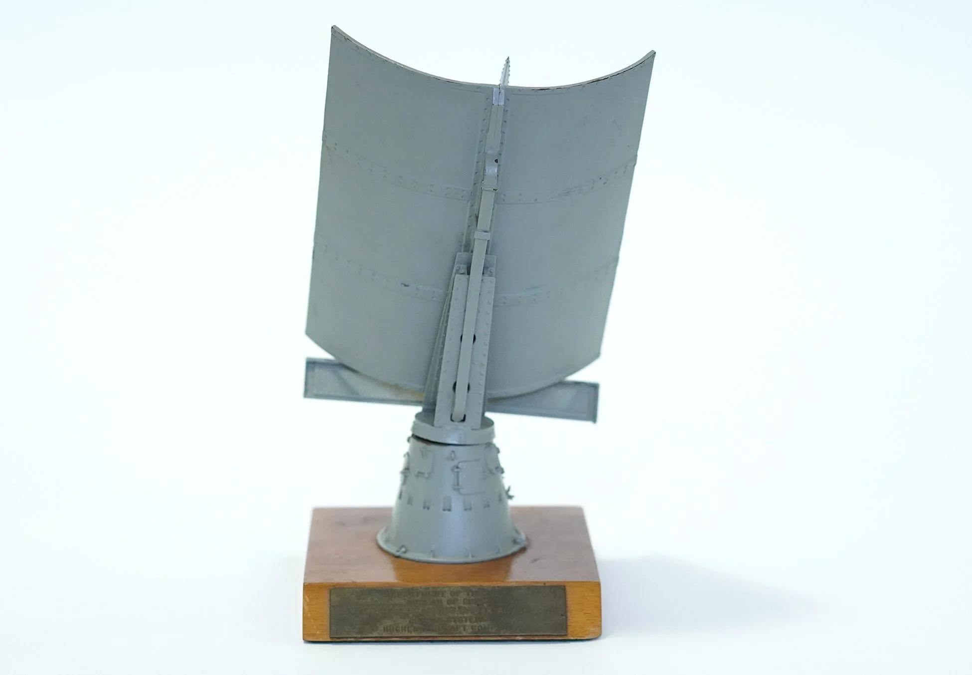 1960 Hughes AN SPS39 Radar Dish Contractor Model — AGENT GALLERY CHICAGO