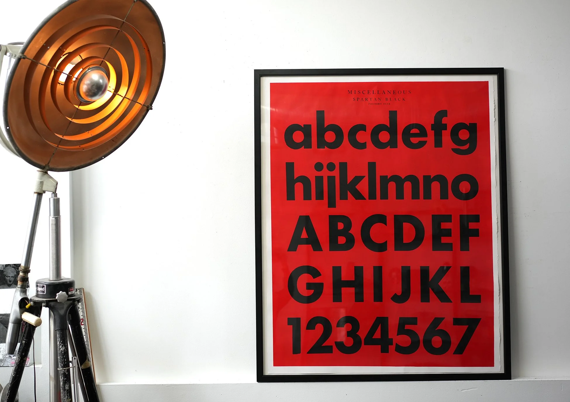 Framed Spartan Black Fonts  46.