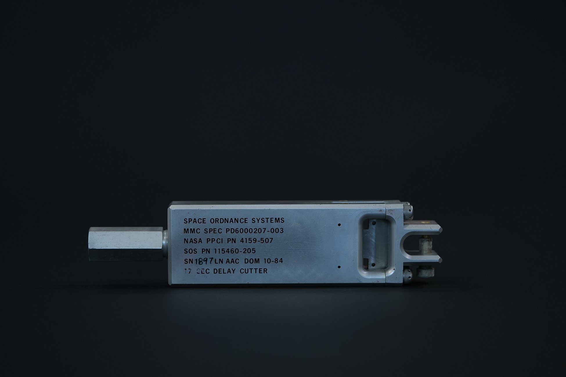 NASA Challenger Flown Delay Cutter Hardware