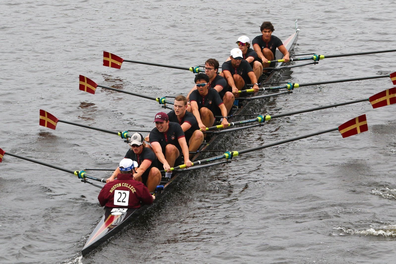  Our V8+ at the 2022 Head of the Charles 