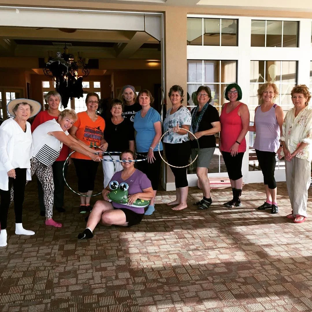 Nancy Kern leading Kai in Palm Coast Florida