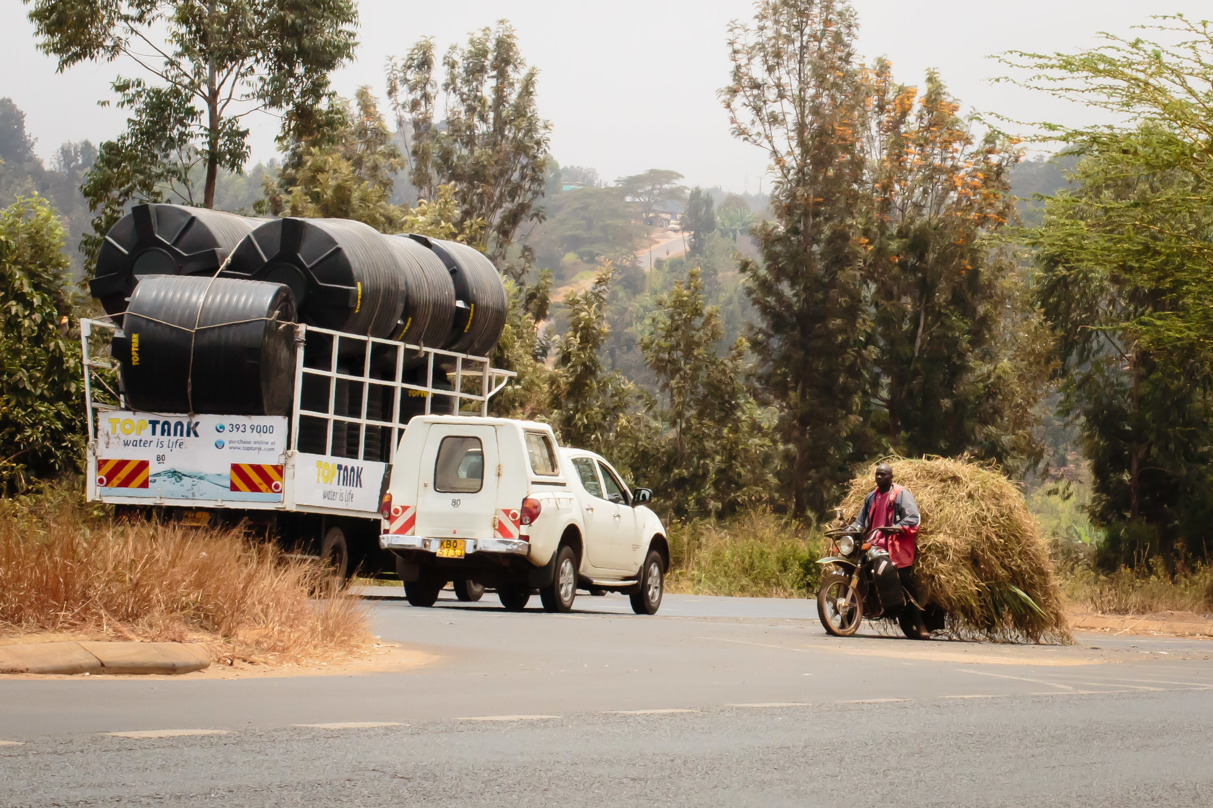 Motorcycle Commerce, On the Road to Nairobi, Kenya