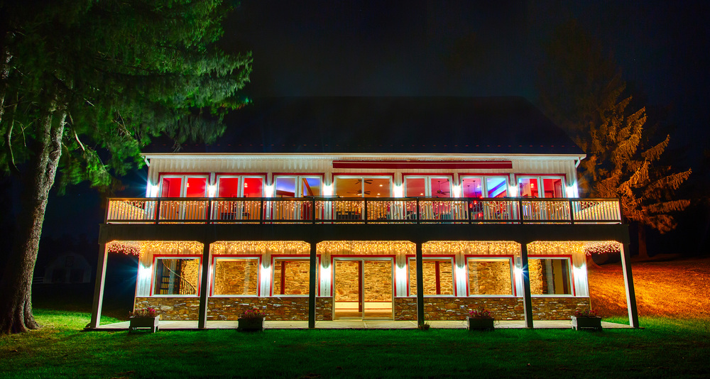 Event Barn @ Night