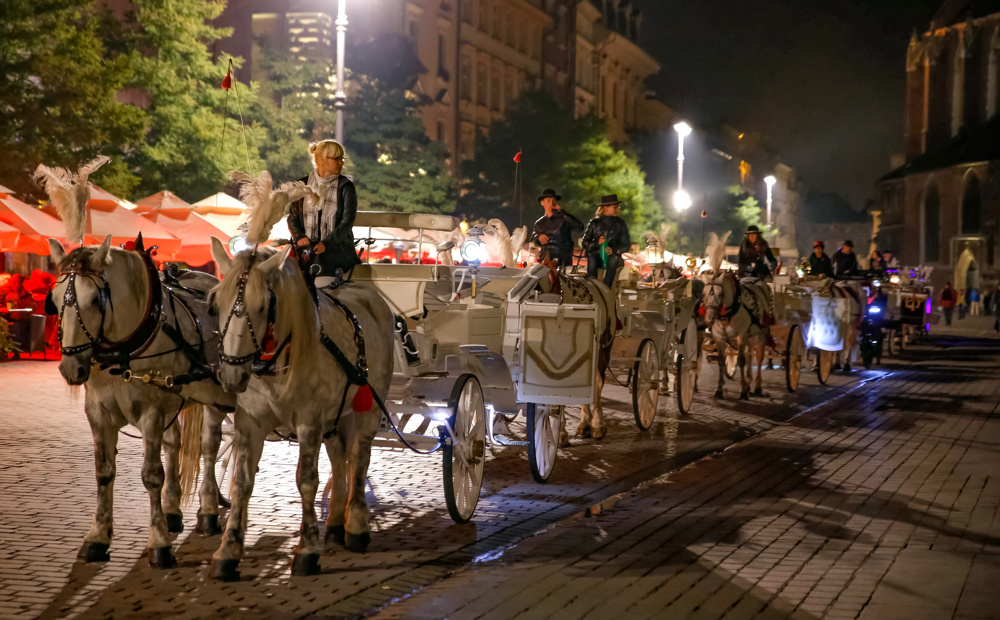 Carriages, Krakow, Poland