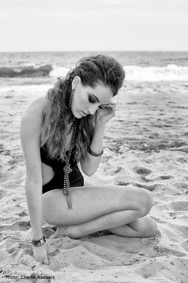 Fashion shoot at Rockaway Beach