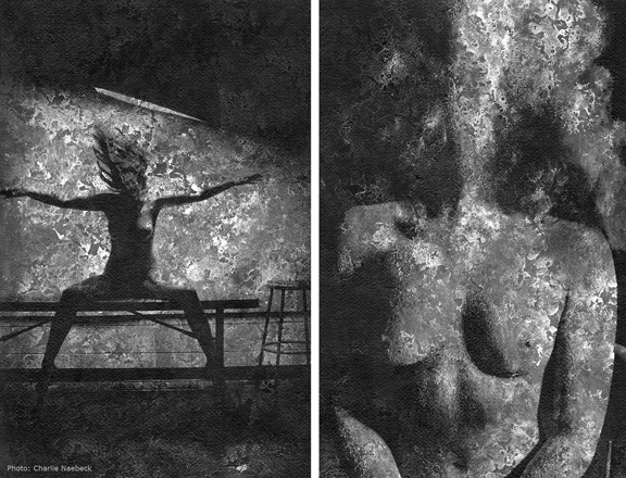 Nudes from his series on body image