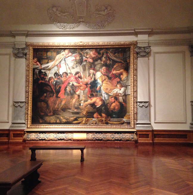 The main entry of the museum leads right into these larger-than-life works. They had to have been at least fifteen feet tall, truly sublime.