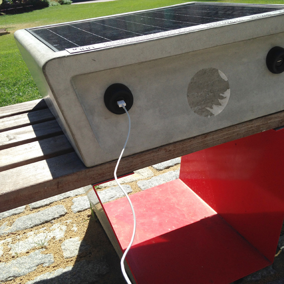 Thank you, Ian, for charging my phone. #solarpower