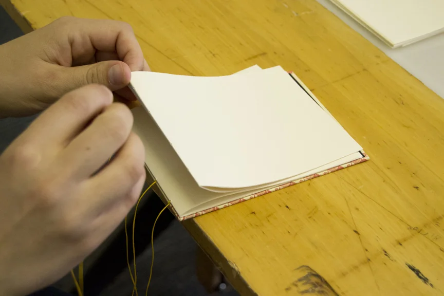 Stitching signatures.