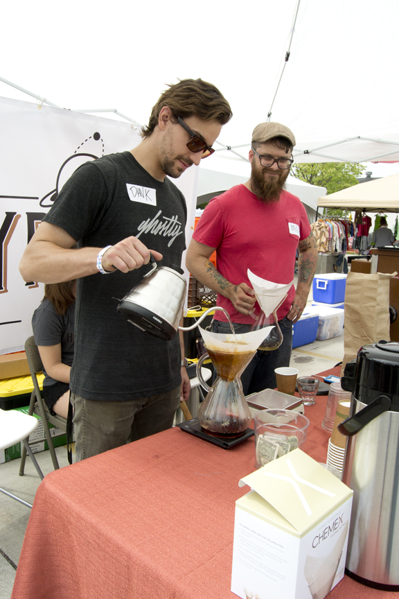 Our buddies at Hyperion Coffee.