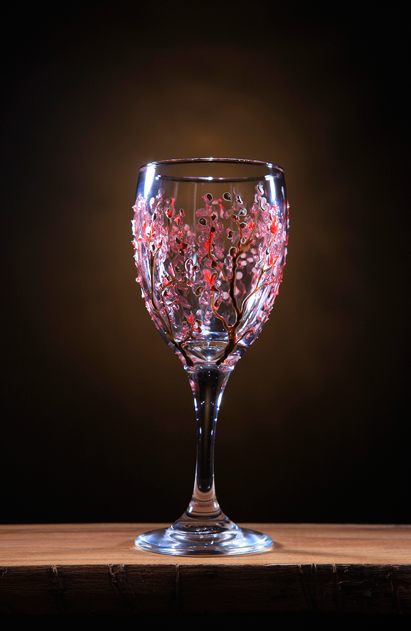 Product photo Pink glass