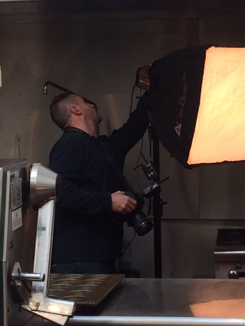 Professional Photographer Steve at Work Frederick MD