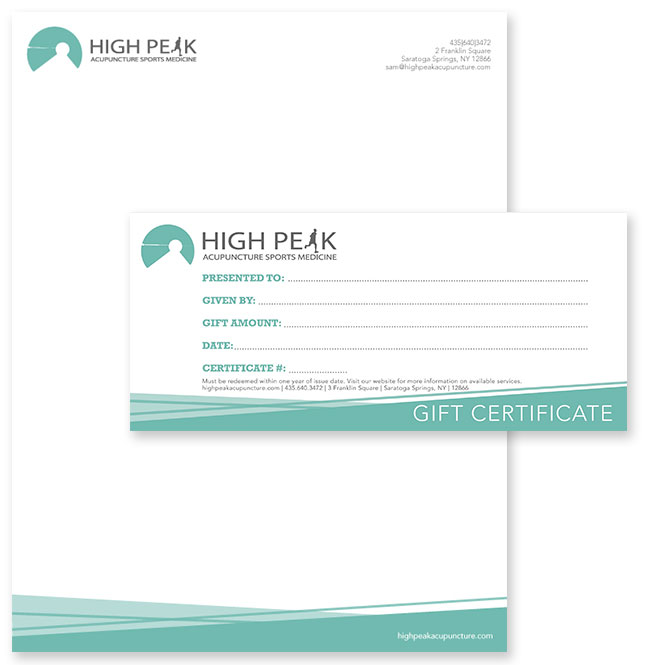 Letterhead & Gift Certificate