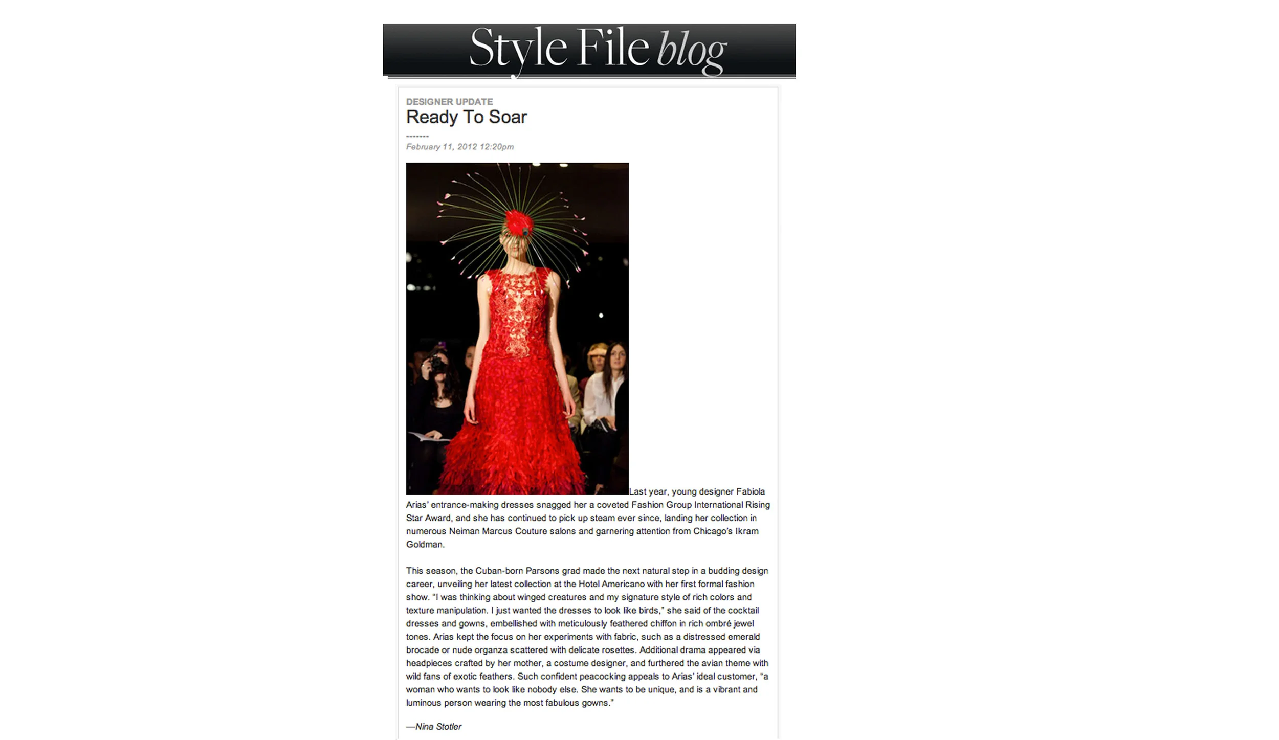 Style.com February 2012