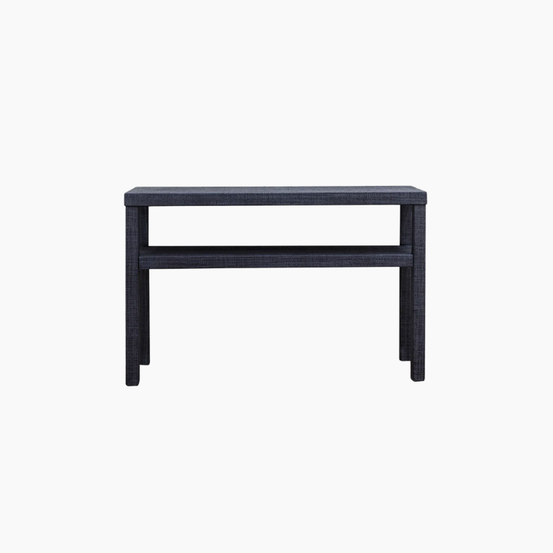 Serena and Lily Navy Driftway Console Dupe Look for Less Find | The Pacific Standard Blog