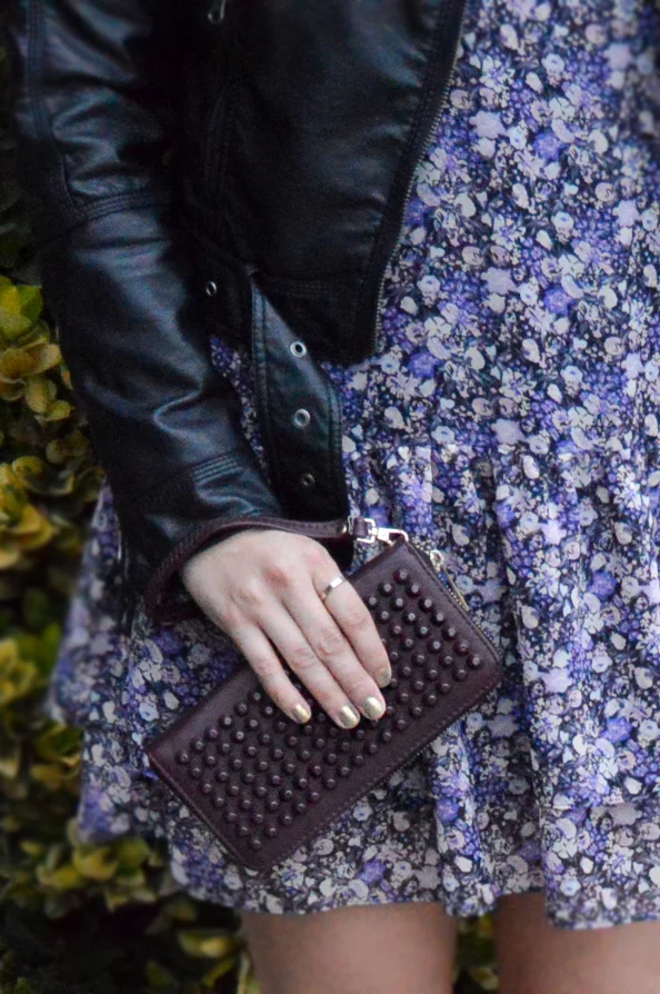 Leather & Floral via. Birdie Shoots