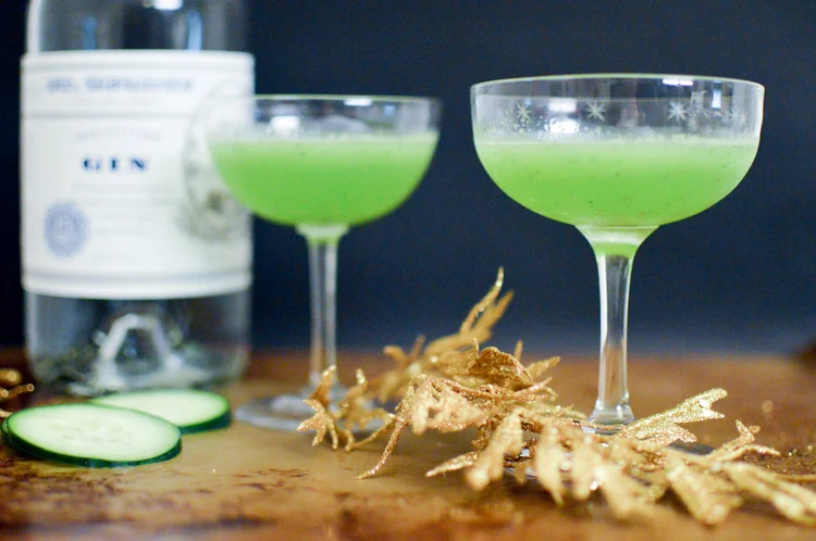Cucumber Gin Fizz & NYE SF Celebration!