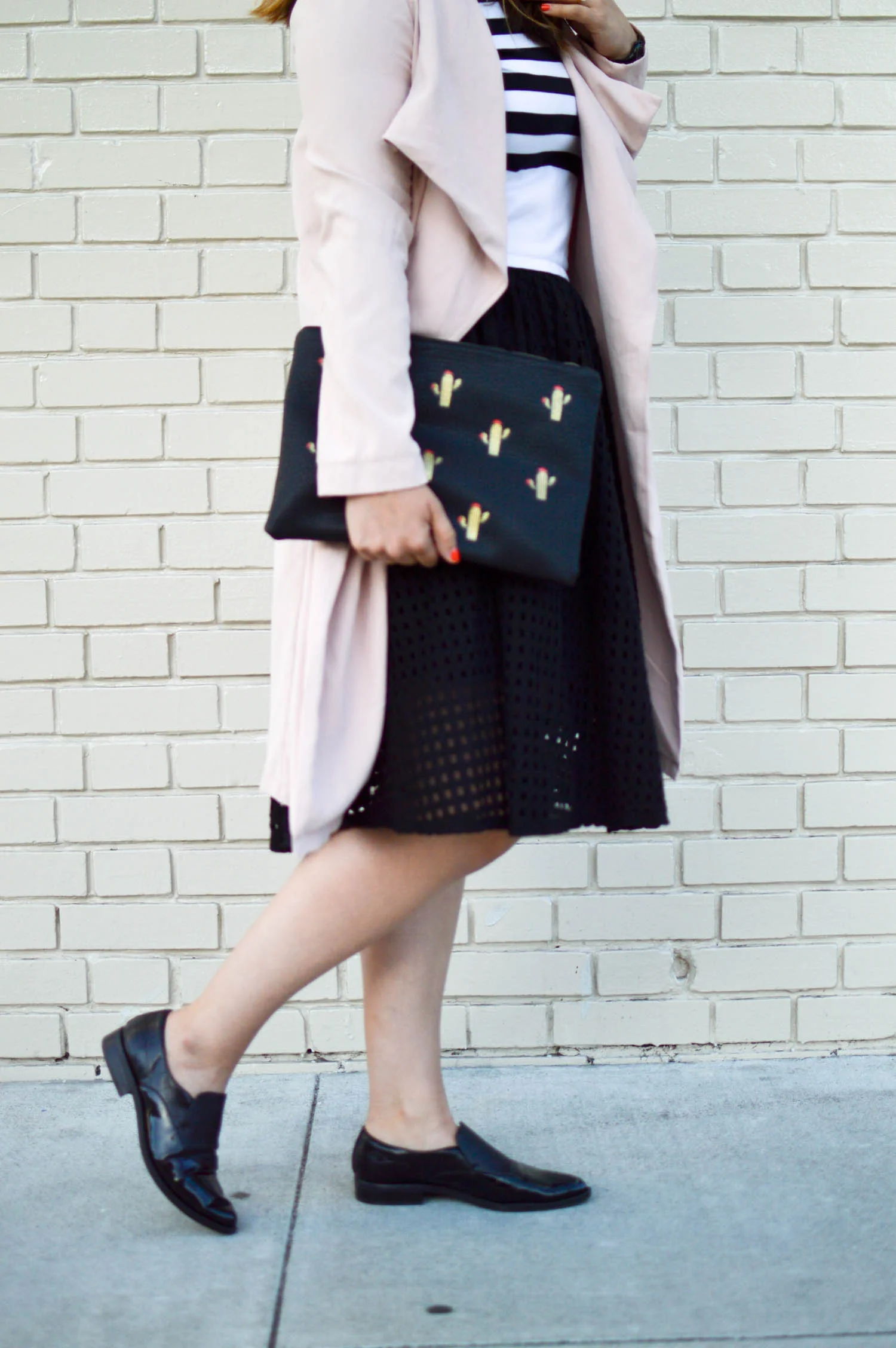 Summer Coats & Cactus Clutches via. www.birdieshoots.com