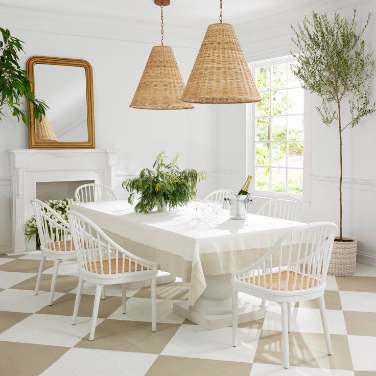Serena And Lily Dining Room Dupes For Less, Serena And Lily Carson Dining Chair Dupe