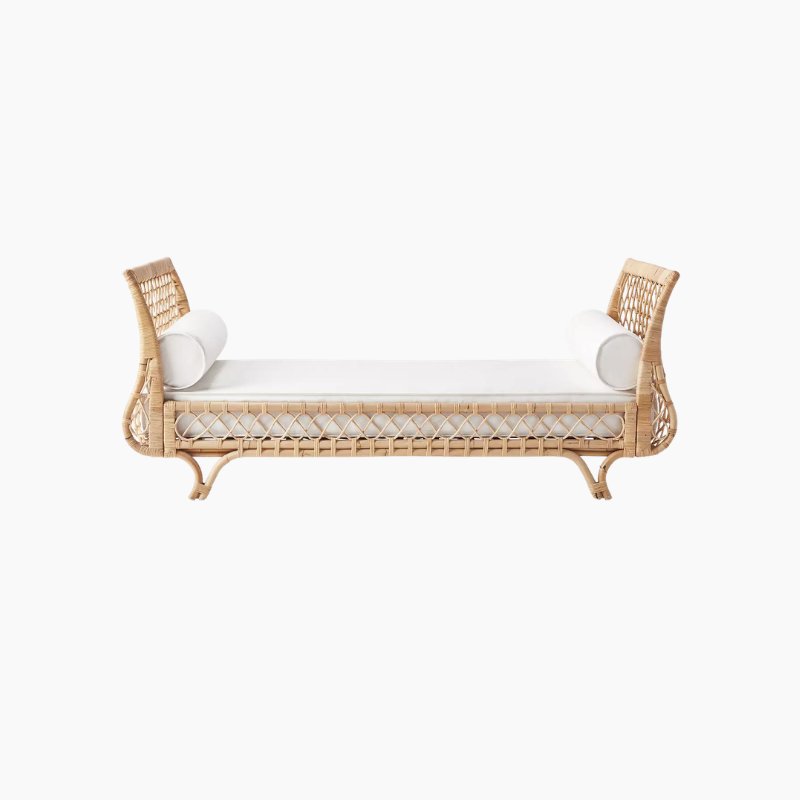 Serena and Lily Avalon Rattan Daybed Look for Less Find | The Pacific Standard Blog