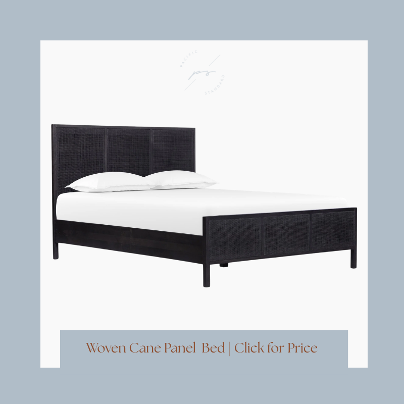 Arhaus Pearson Cane Bed Dupe Look for Less | The Pacific Standard Blog