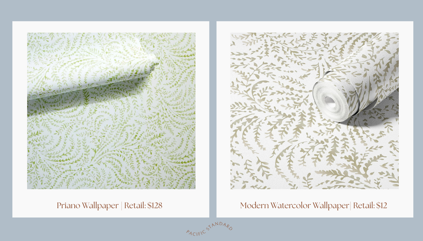 Priano Wallpaper DUPE Look for Less | The Pacific Standard blog
