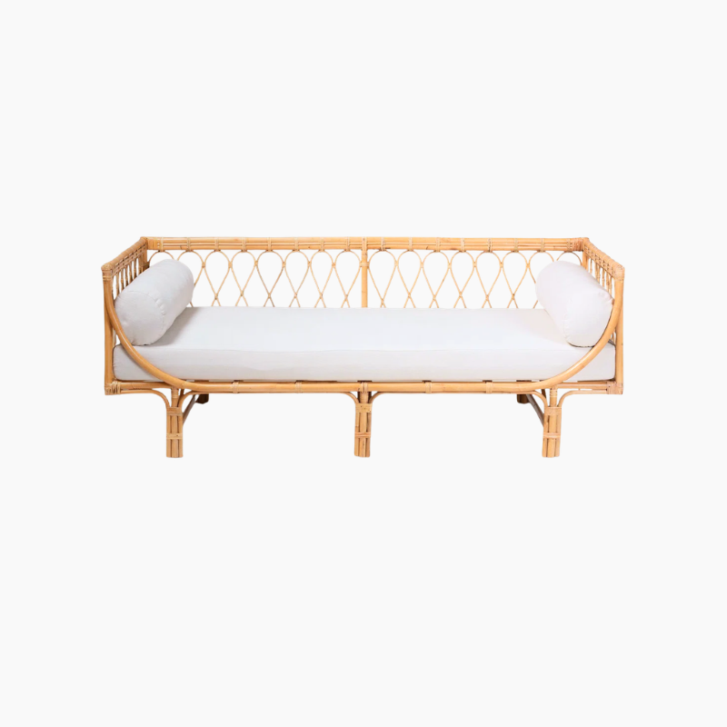 Serena and Lily Avalon Rattan Daybed Look for Less | The Pacific Standard