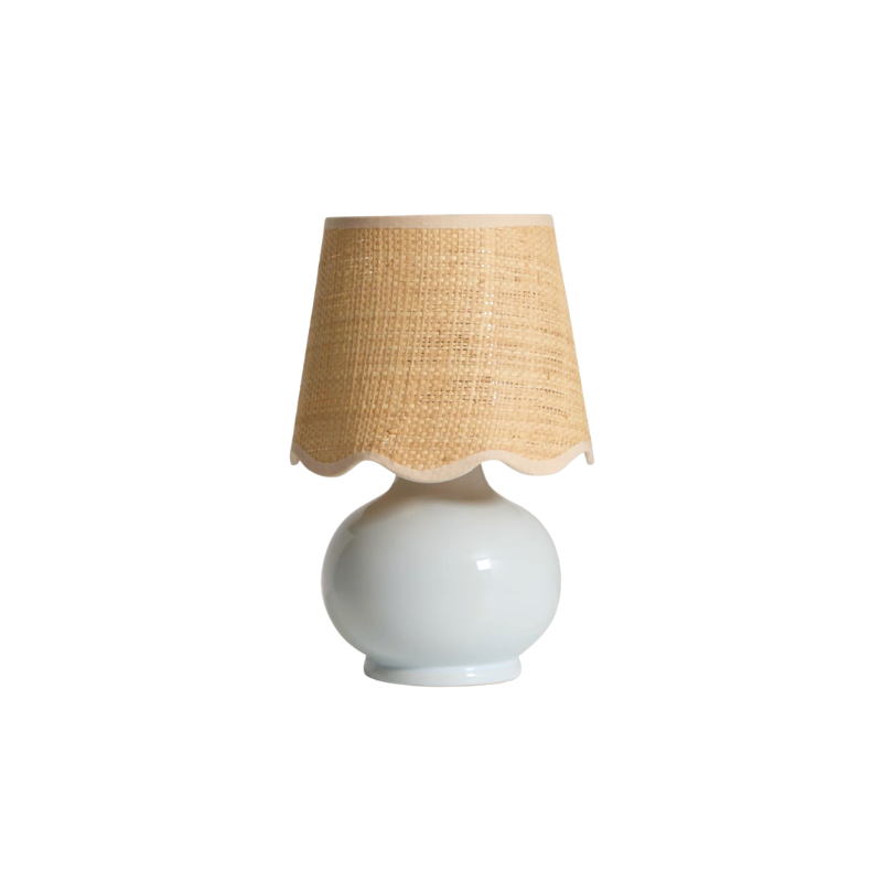 Serena & Lily Como Petite Table Lamp Dupe Look for Less | The Pacific Standard Blog
