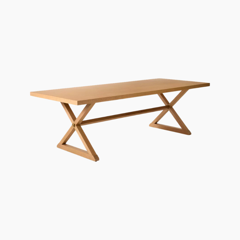 Serena and Lily Hayes Dining Table Dupe Look for Less | The Pacific Standard blog