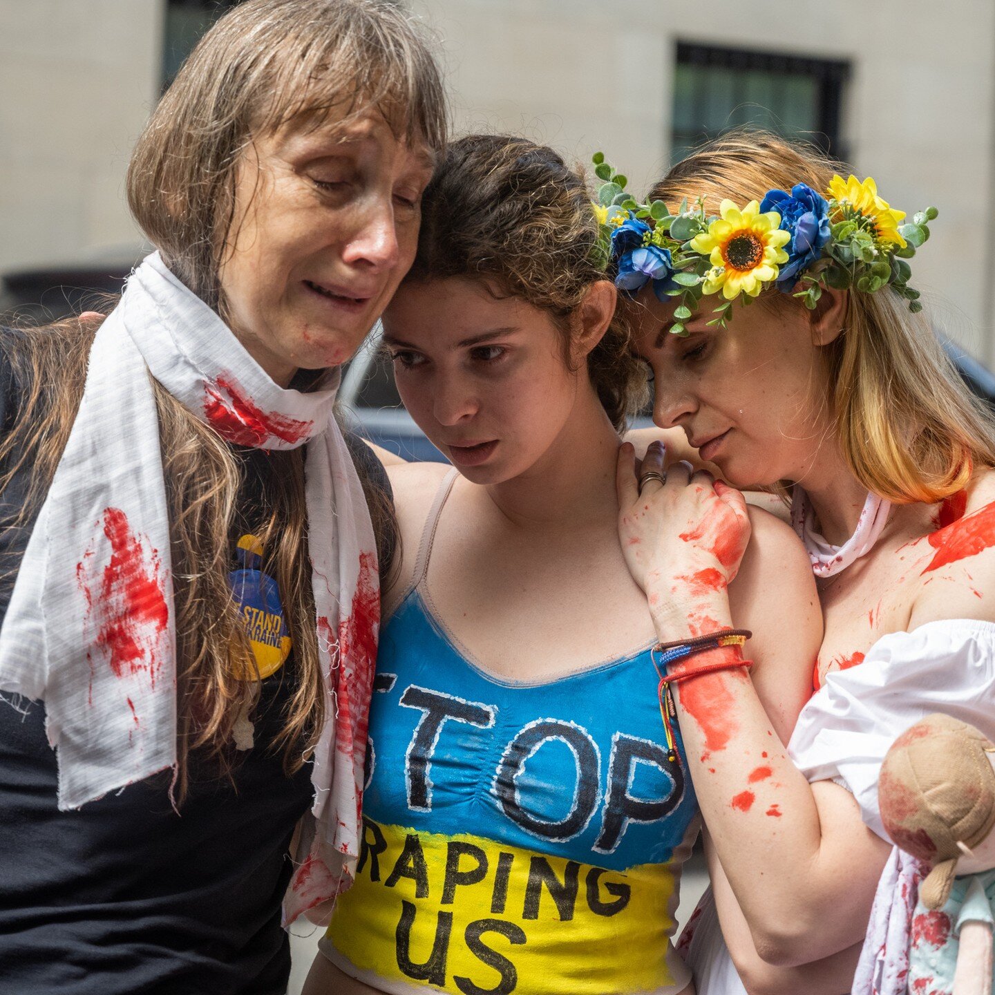 I don't know if anyone is going to see my photographs of #rallies against #ukrainewar, the impact of #gunviolence on survivors and family members of victims, or protests to save #abortionrights. I take them largely for myself because I need a way to 