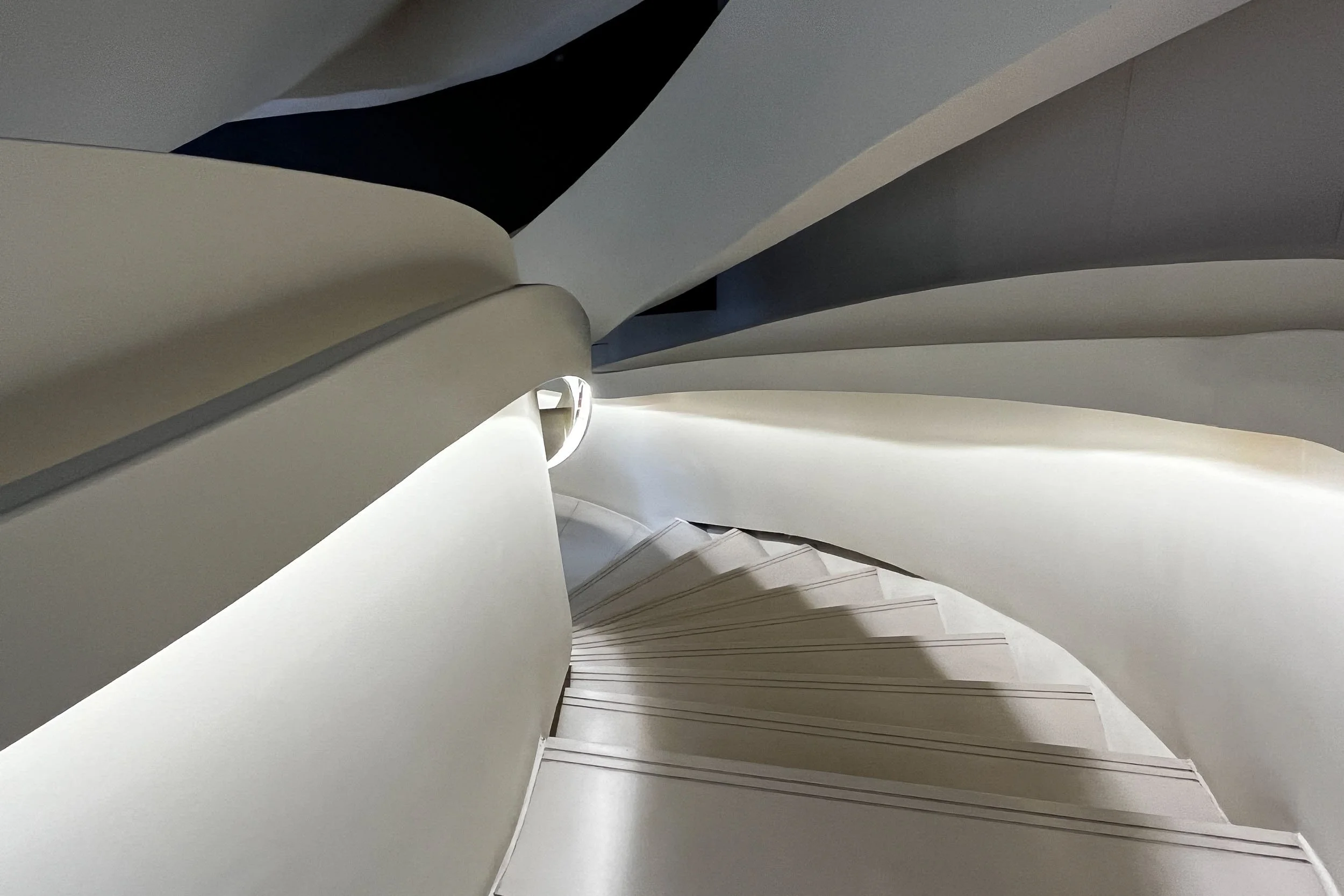 Curves and shapes, architectural abstraction