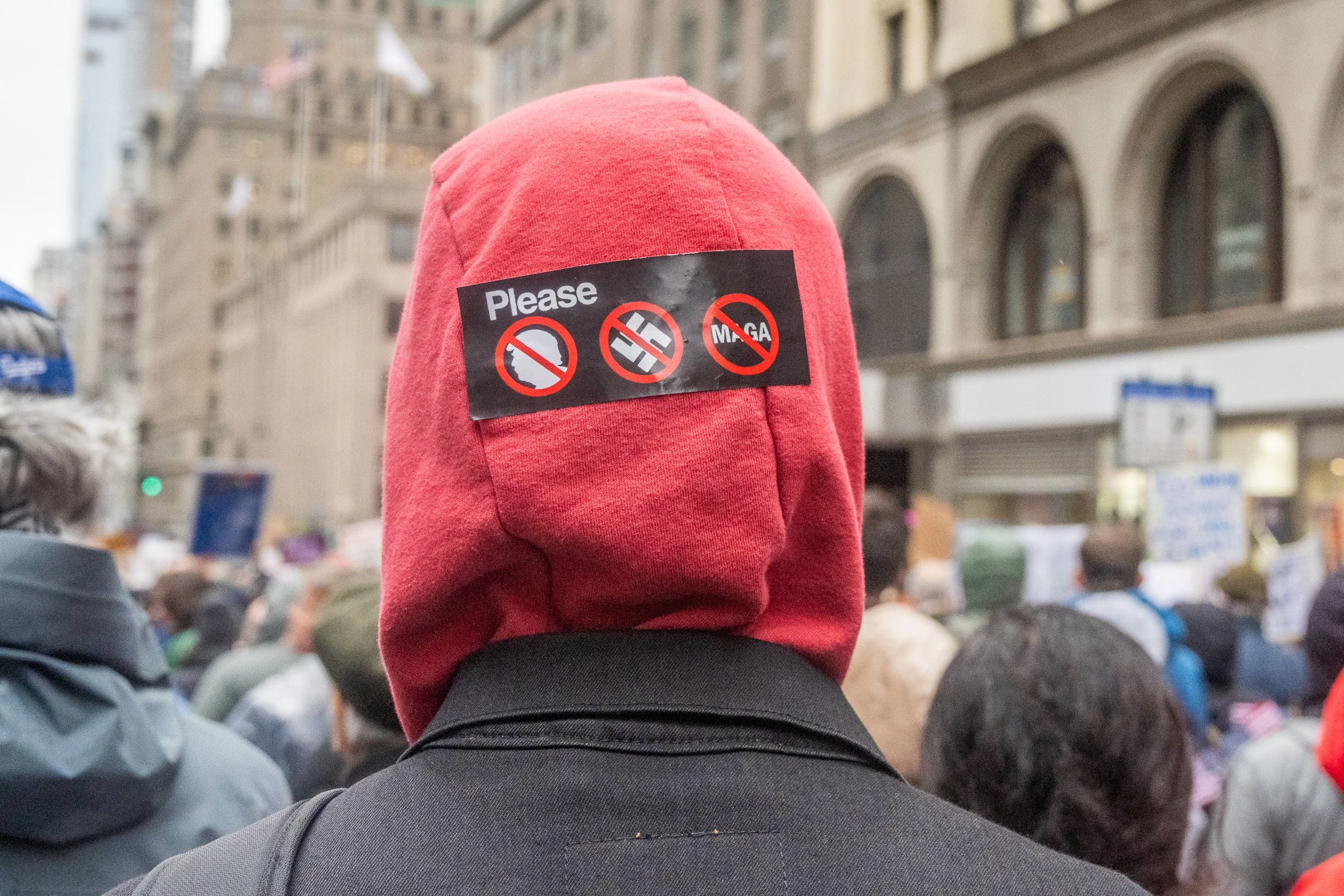 No Trump, No Nazis, No MAGA.