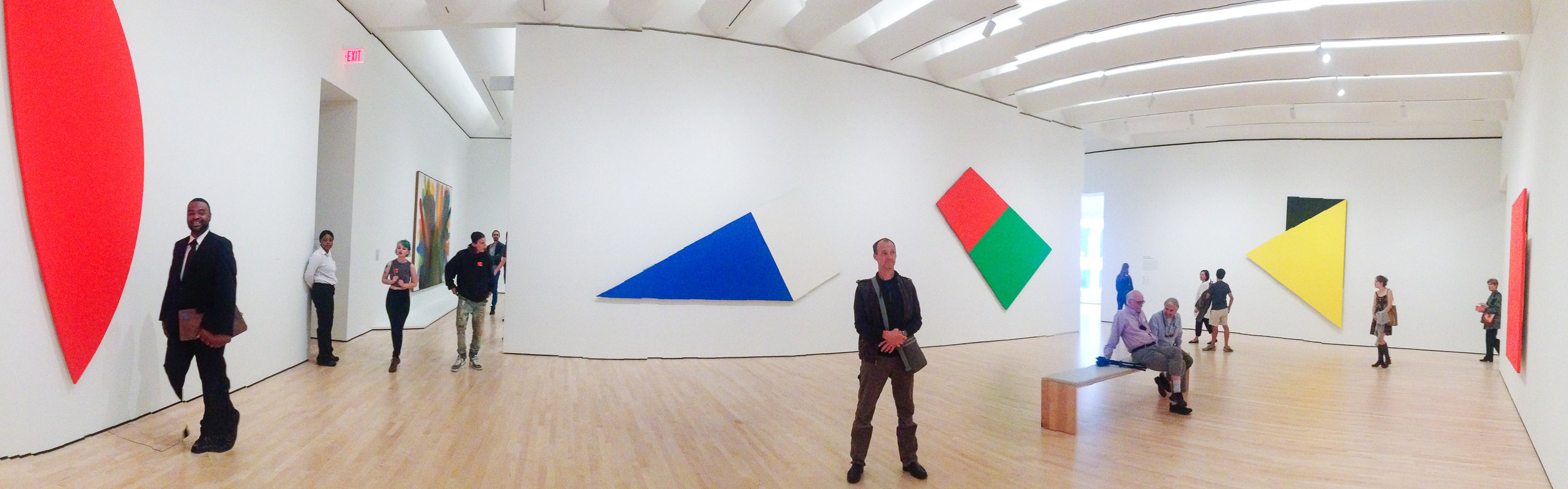 Ellsworth Kelly gallery at SFMoMA
