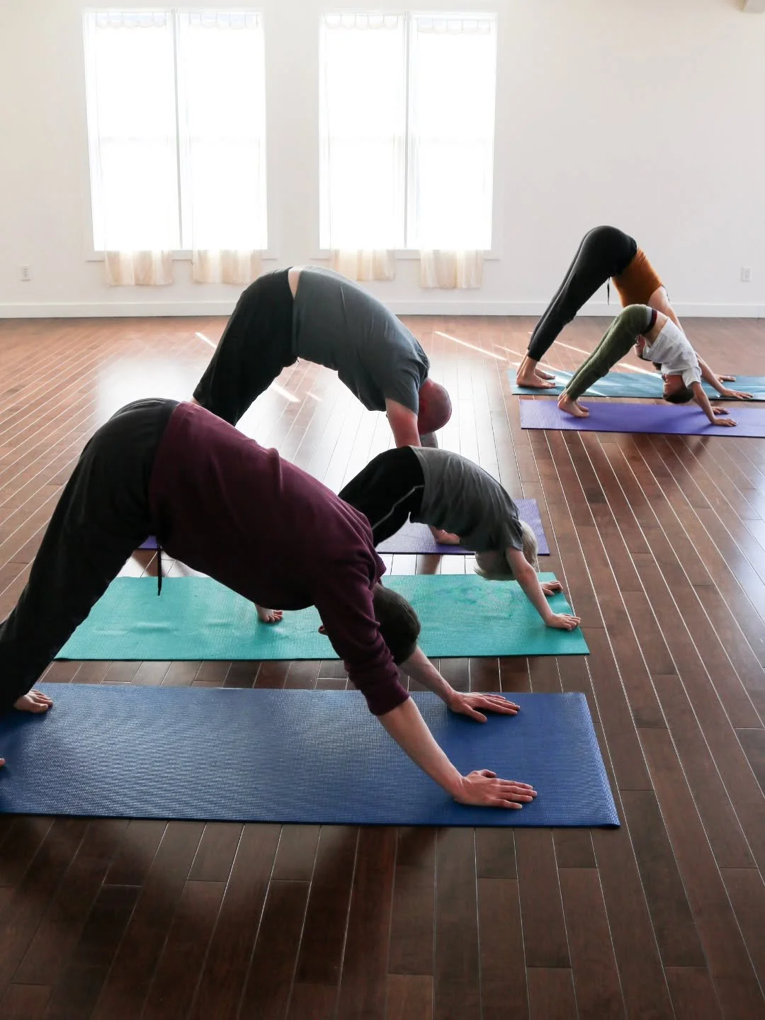 Family Yoga with Cynthia returns Oct. 18th 11:30-12:15pm! 

Family Yoga is a fun, age appropriate yoga class for kids and their grown-ups between 3-7 years old. We practice breathwork, movement, and body awareness with the intention of beginning a fo
