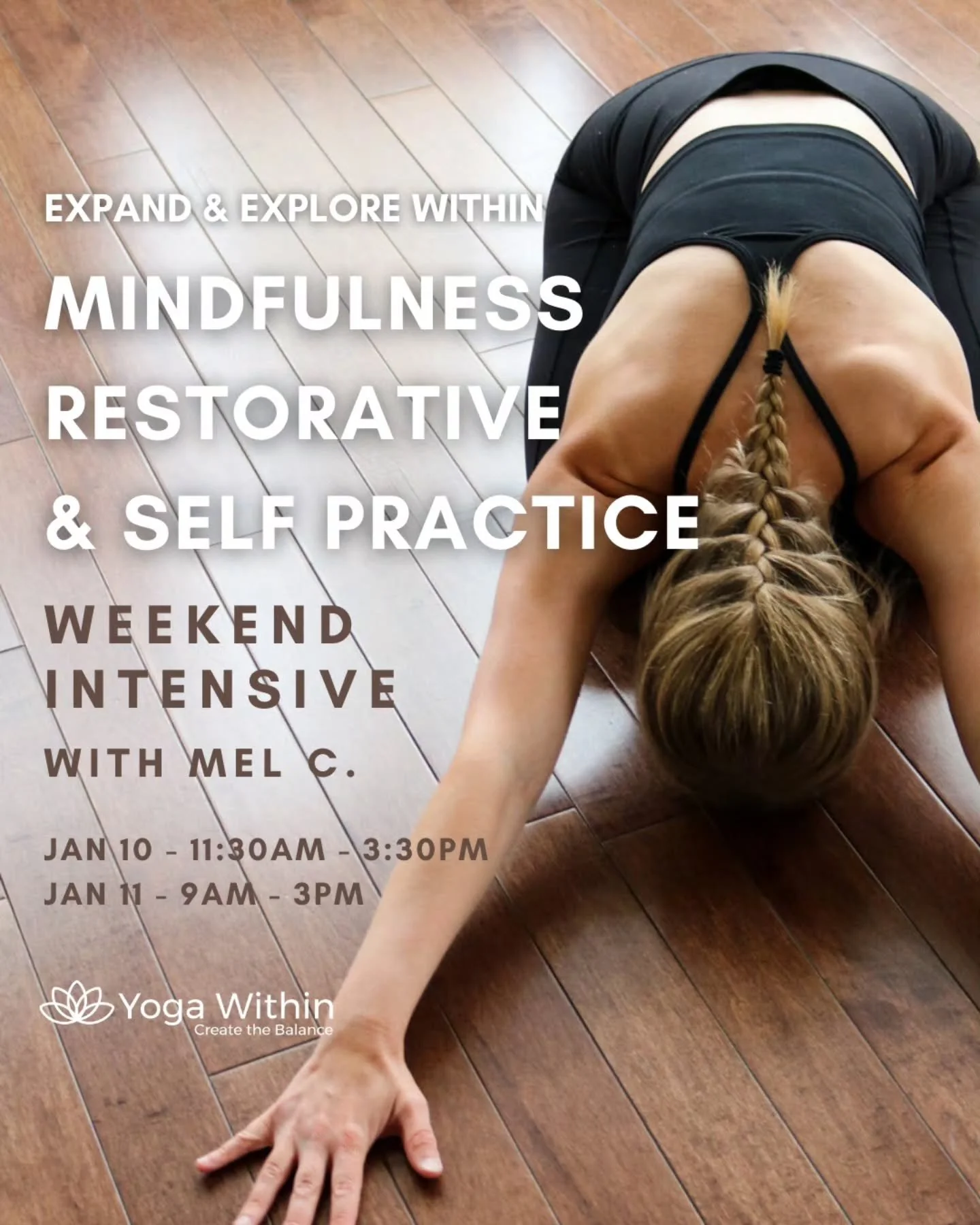 Begin the new year by slowing down, turning inward, and creating space for meaningful growth. This Mindfulness, Restorative &amp; Self Practice weekend intensive&mdash;part of our Expand &amp; Explore program&mdash;is a powerful opportunity to reset,