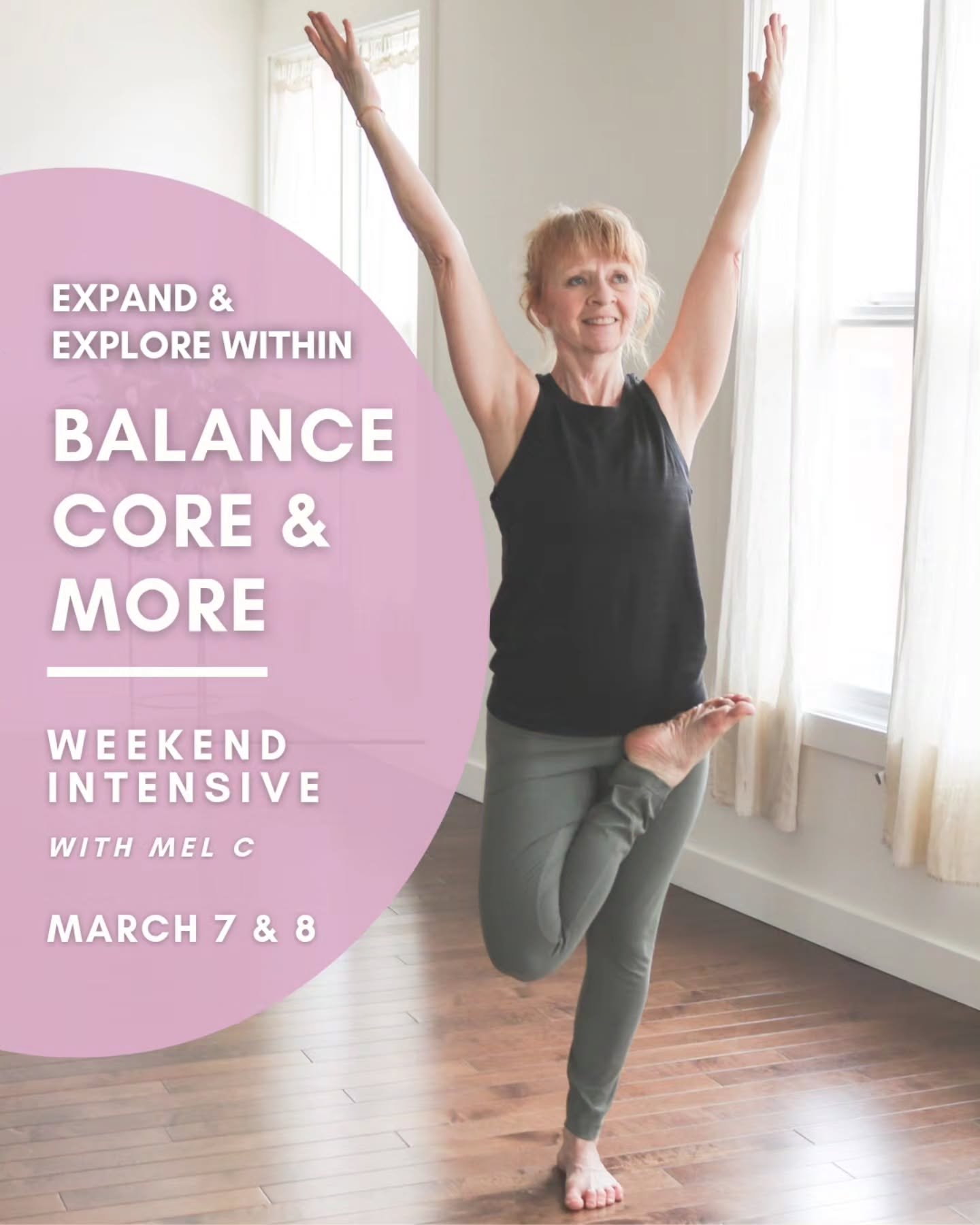 Another session of our Expand &amp; Explore series is coming up this weekend!

Step into a weekend-long yoga intensive designed to expand awareness and explore the intelligence of balance from the inside out. This immersive experience weaves together