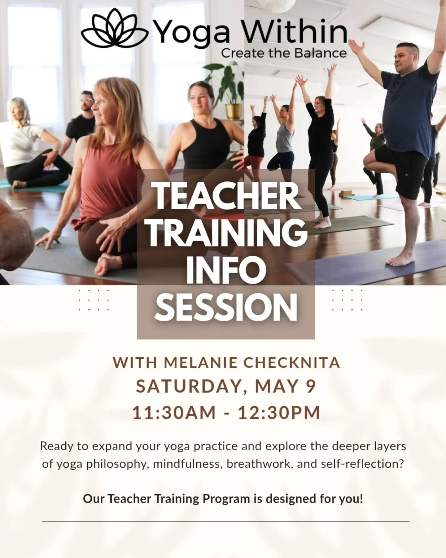 Some join to teach, others to reconnect. This experience goes beyond learning to lead a class&mdash;it&rsquo;s about listening more closely, growing with intention, and connecting more honestly with yourself, both on and off the mat. With over 16 yea